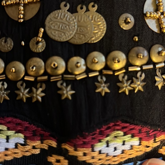 Gorgeous Anthropologie HD in Paris Embellished Embroidered Tunic Blouse - Picture 9 of 10